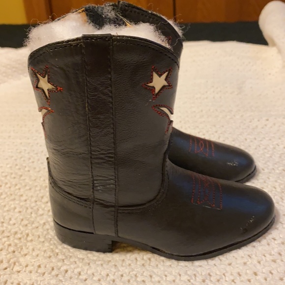 Unnamed baby cowboy boots, brown - Picture 3 of 9